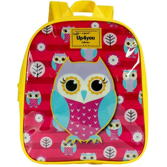 Mochila Coruja IS31951UP - Amarelo