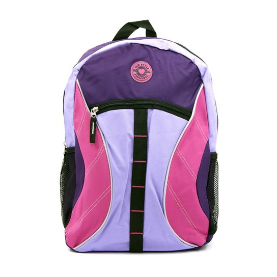 Mochila Feminina Bijoulux - Rosa+Lilás