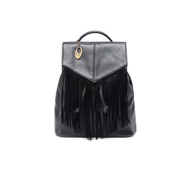 Mochila Franjas Mormaii Feminina - Preto
