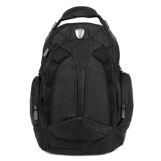 Mochila Isibras Spartan 2 Divisões Porta Notebook - Preto