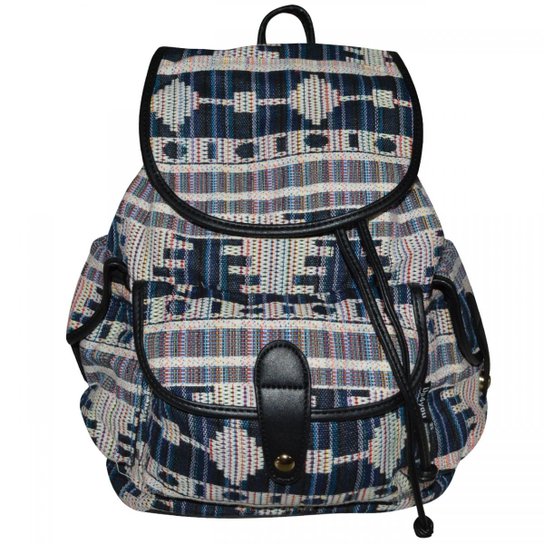 Mochila Up4you - Bege+Preto