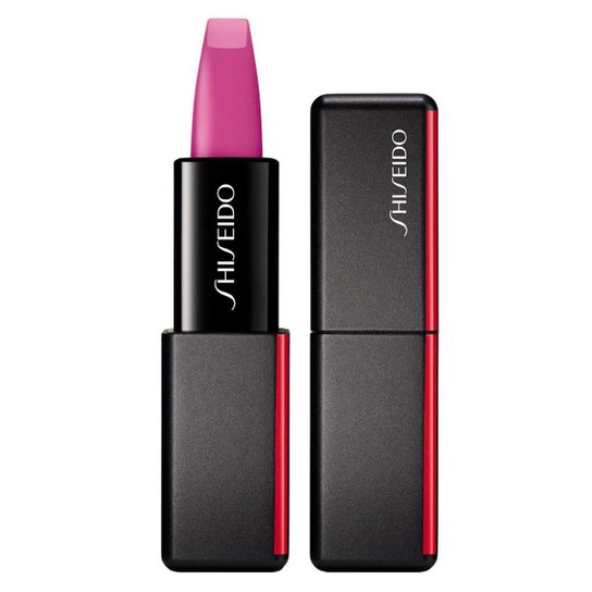 ModernMatte Powder Shiseido - Batom Matte 519 Fuchsia Fetish - Incolor
