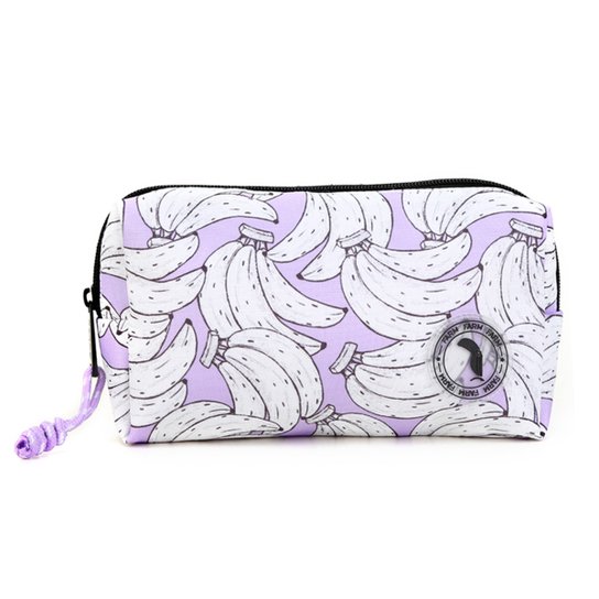 Necessaire Farm Maxi Ora Bolas Bananitas Feminina - Rosa+Branco