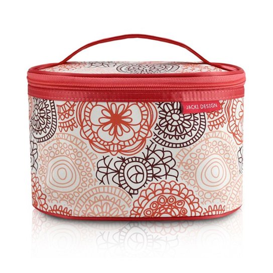 Necessaire Frasqueira Jacki Design de Poliéster - Salmão