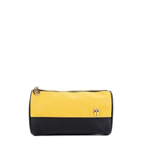Necessarie Gash Bicolor Feminina - Amarelo