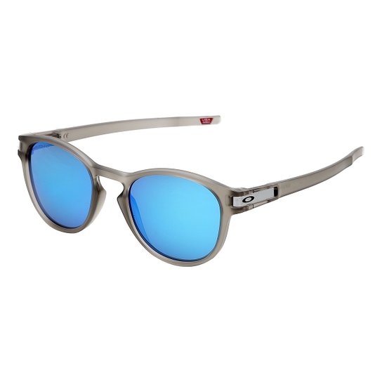 Óculos de Sol de Sol Oakley Latch Masculino - Cinza