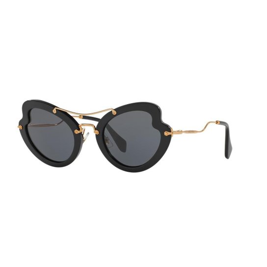 Óculos de Sol Miu Miu MU 11RS - Preto