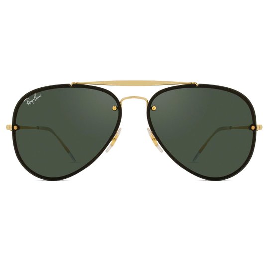 Óculos de Sol Ray Ban Blaze Aviador RB3584N 9050/71-61 - Dourado