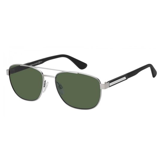 Óculos de Sol Tommy Hilfiger TH Masculino - Prata