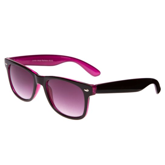 Óculos Ray Flector Brick Underground W2132CO - Preto+Roxo