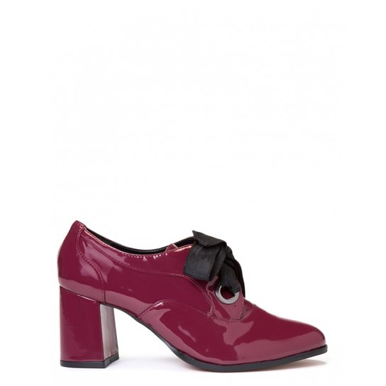 Oxford Amaro Salto Grosso Feminino - Vermelho