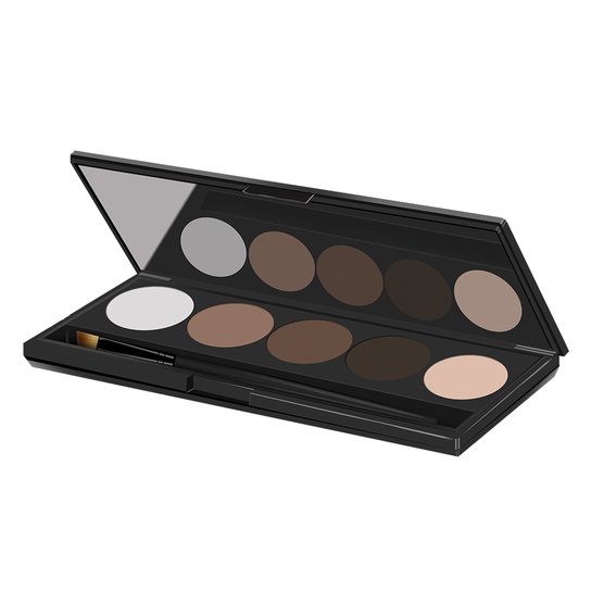 Paleta de Sombras para Sobrancelhas Inoar Make - The Brown Gallery 1 Un - Incolor