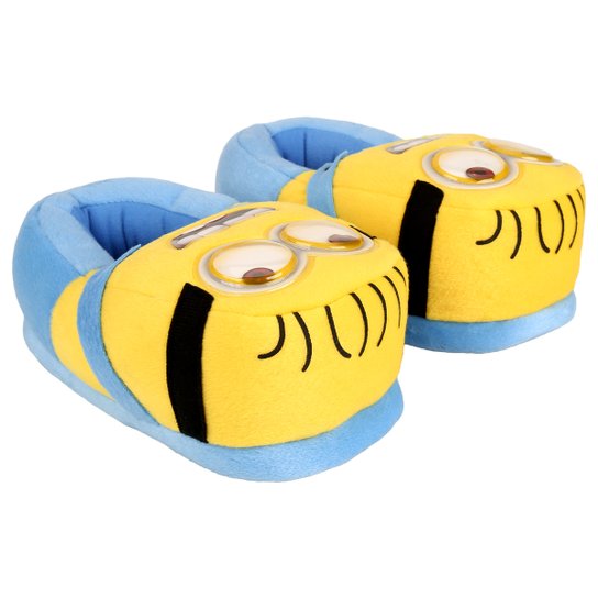 Pantufa Ricsen Minions - Amarelo+Azul