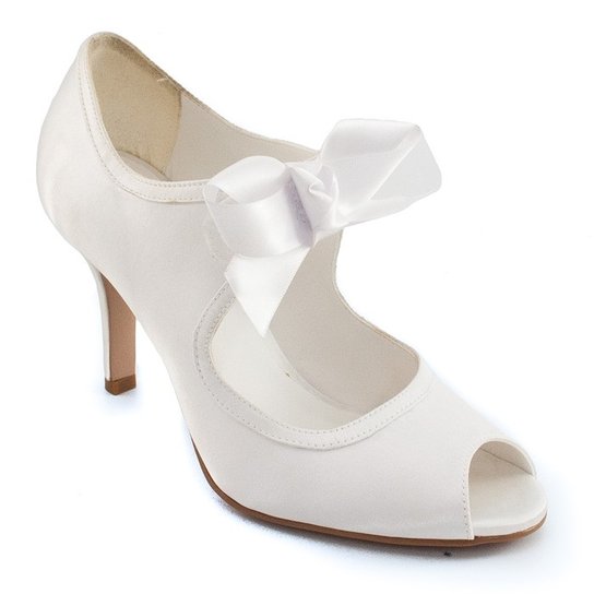 Peep Toe de Noiva Belmon - Branco