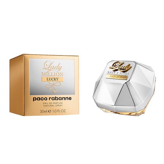 Perfume Feminino Lady Million Lucky Paco Rabanne Eau de Parfum 30ml - Incolor