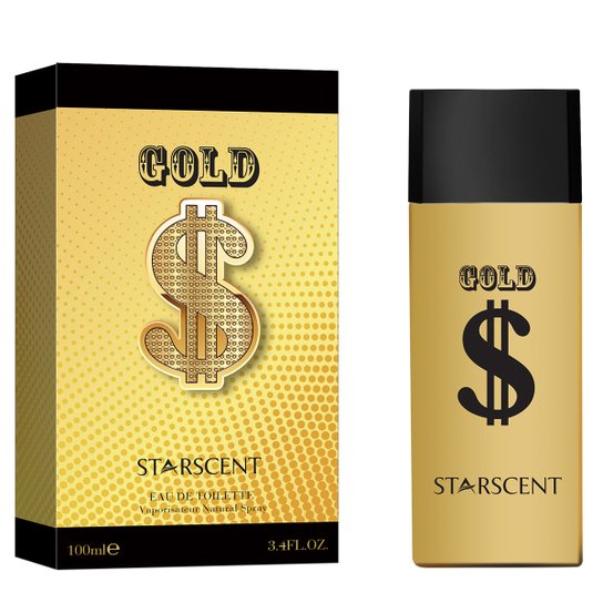 Perfume Gold $ Masculino Starscent EDT 100ml - Incolor
