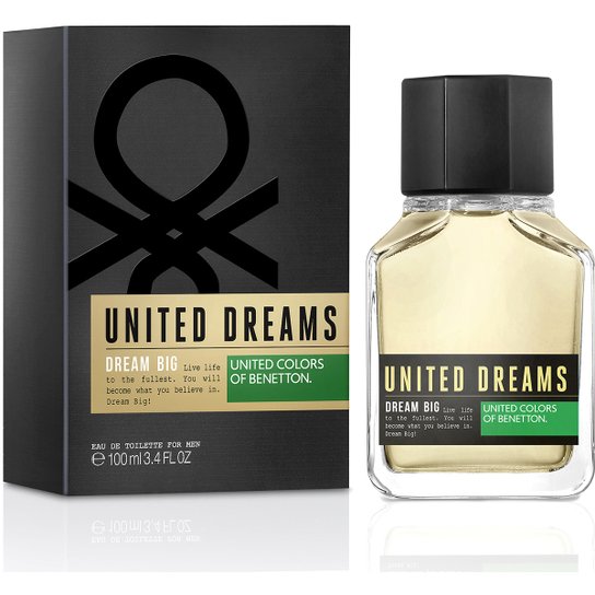 Perfume Masculino Dream Big Man Benetton Eau de Toilette 100ml - Incolor