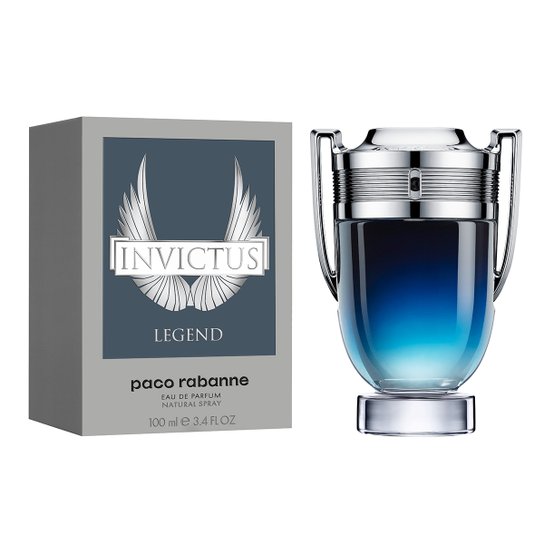 Perfume Masculino Invictus Legend Paco Rabanne Eau de Parfum 100ml - Incolor