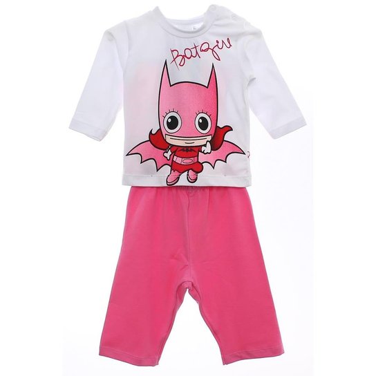 Pijama Bat Girl - Pink