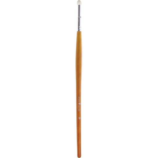 Pincel Profissional para Esfumar/Acabamento Klass Vough Brown Line - Bege+Marrom