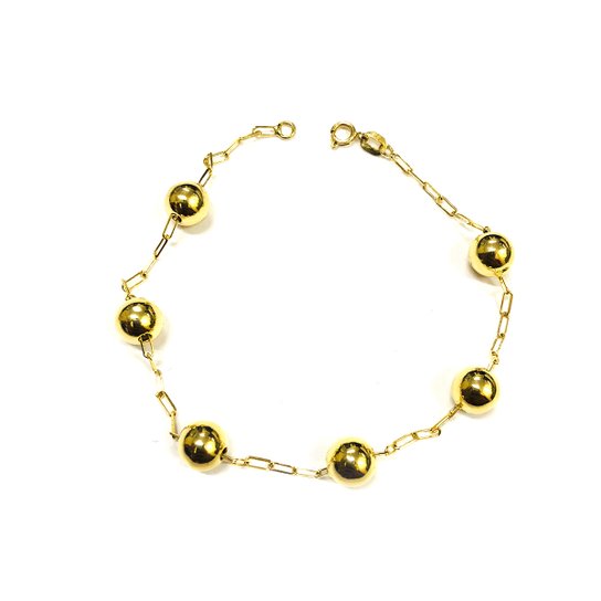 Pulseira Cartier Bola de Ouro - Dourado