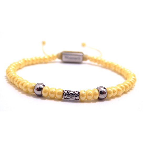 Pulseira Wosmock Uende - Amarelo
