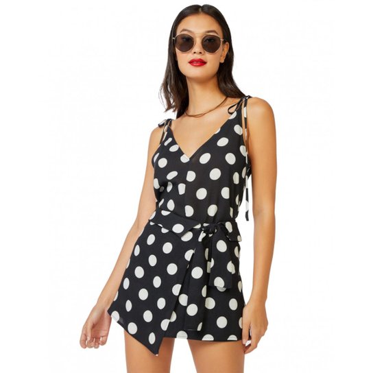 Regata Amaro Alcinha De Linho Feminina - Preto