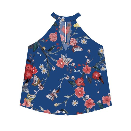 Regata Chiffon Endless - Azul