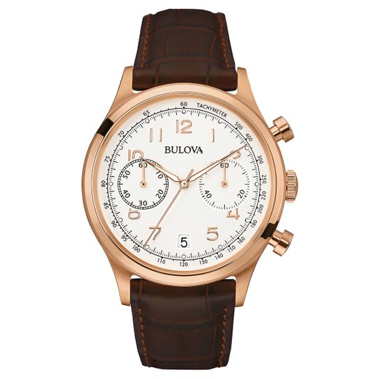 Relógio Bulova Analógico WB22391B Masculino - Bronze