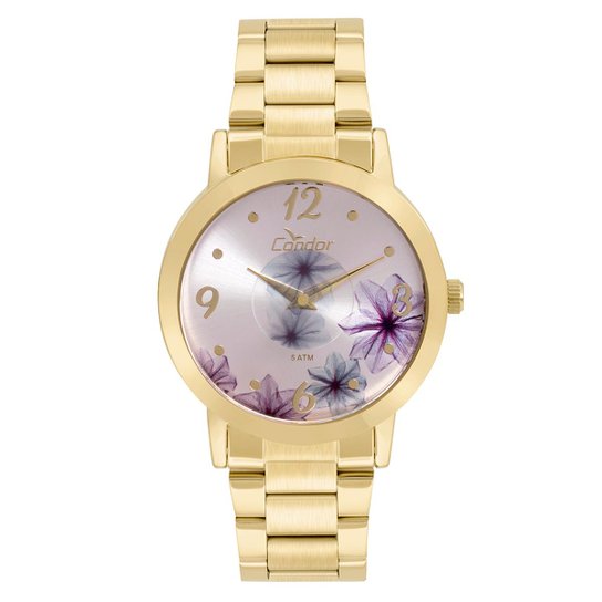Relógio Condor Feminino Fashion Disco - CO2035KVW/4G CO2035KVW/4G - Dourado