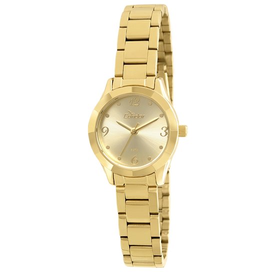 Relógio Condor Feminino Mini - Dourado