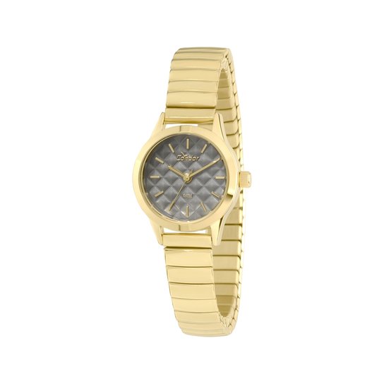 Relógio Condor Feminino Mini - Dourado+Preto