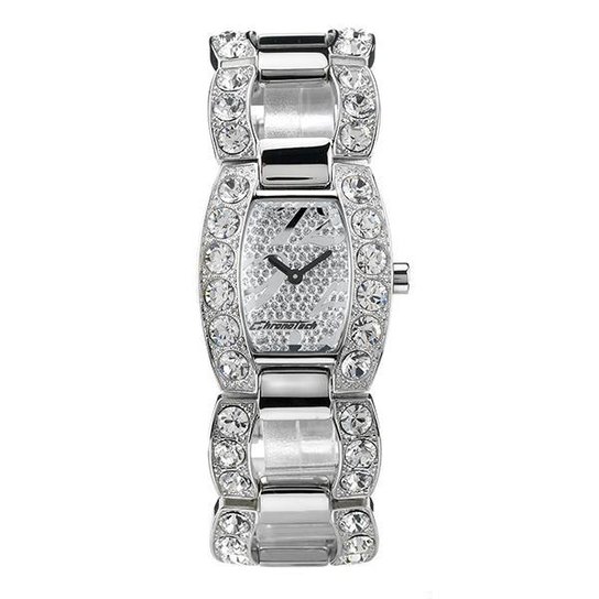 Relógio De Pulso Chronotech Privé - Aço - Prata