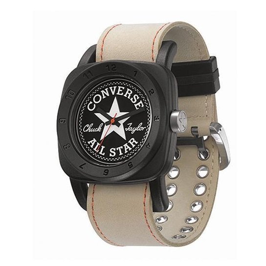 Relógio de Pulso CONVERSE 1908 Premium - Preto+Bege
