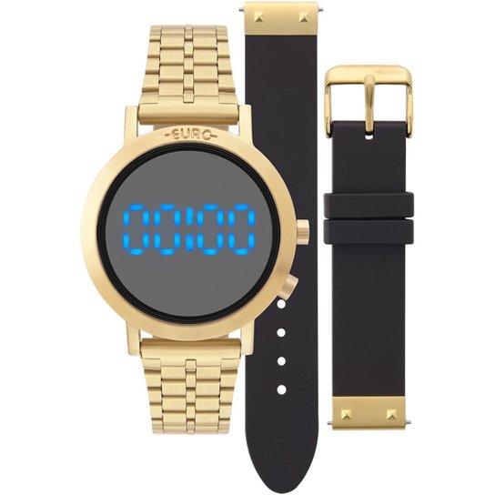 Relógio Euro Feminino Fashion Fit Dourado - EUBJ3407AA/T4P EUBJ3407AA/T4P - Dourado