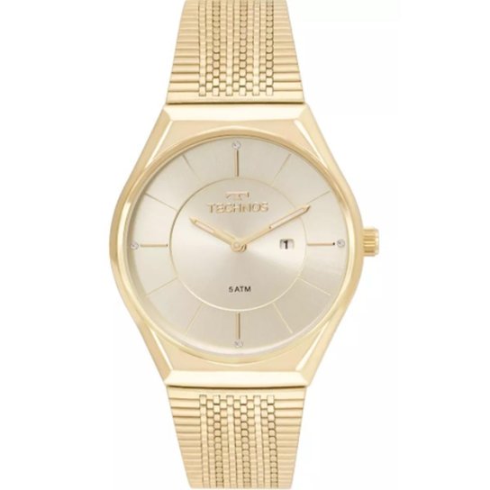 Relógio Feminino Technos Gl15ar/4X - Dourado
