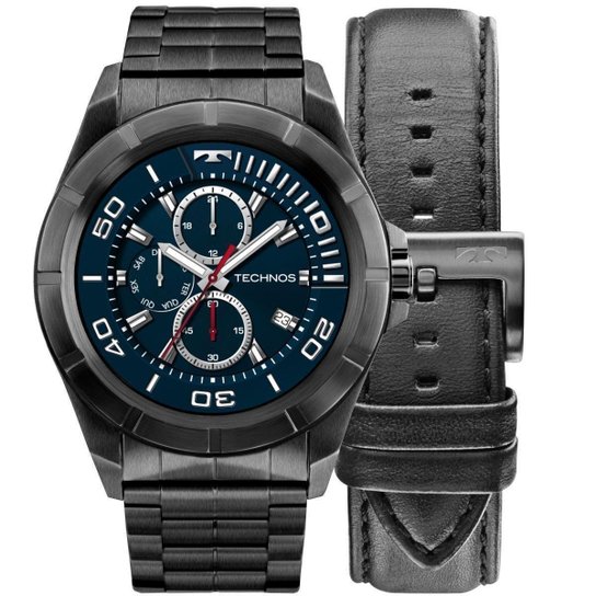 Relógio Masculino Technos Connect SMARTWATCH SRAC/4P Preto - Preto
