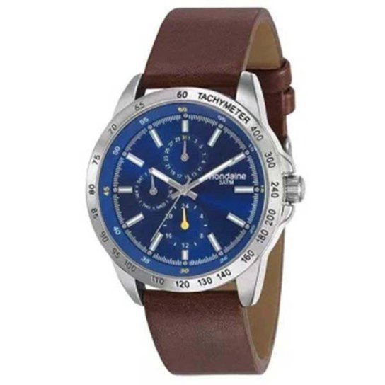 Relógio Mondaine 99217g0mvnh1 Masculino - Marrom