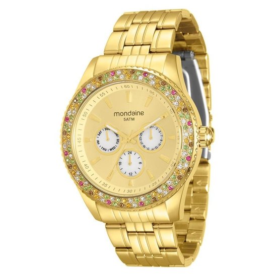 Relógio Mondaine Feminino - Dourado