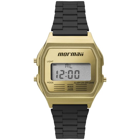 Relógio Mormaii Feminino Sunset - MOJH02AK/4D MOJH02AK/4D - Dourado+Preto