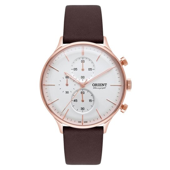 Relógio Orient Neo Vintage MRSCC014 S1NX - Marrom