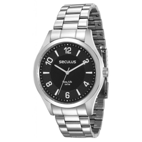 Relógio Seculus 28884g0svna1kz Masculino - Prata