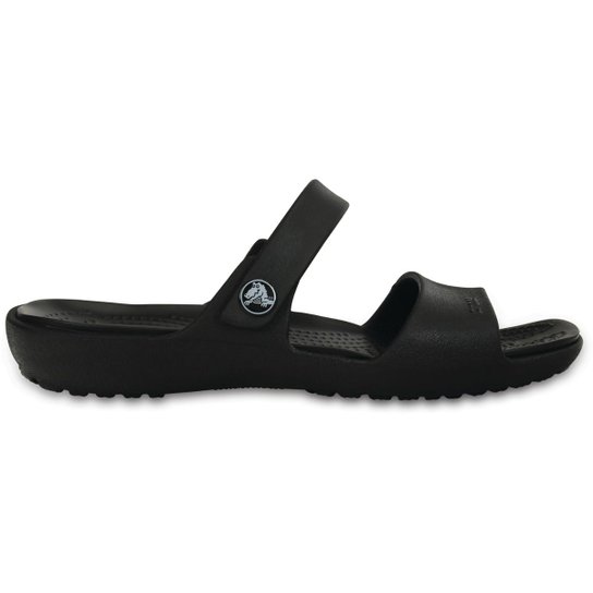 Sandália Crocs Coretta Feminina - Preto