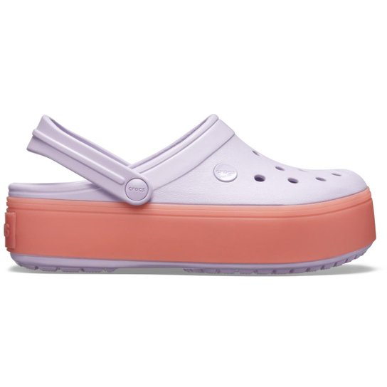 Sandália Crocs Crocband Platform - Roxo