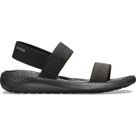 Sandália Crocs Literide Sandal Feminina - Preto