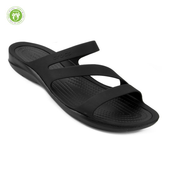 Sandália Crocs Swiftwater - Preto