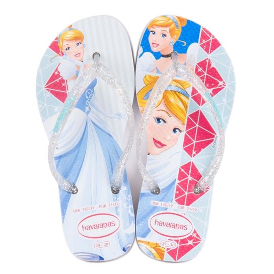Sandália Havaianas Slim Princess - Branco