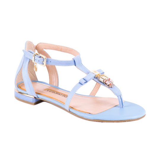 Sandália Verofatto C Celeste - Azul