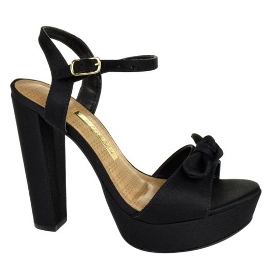 Sandália Via Marte Feminina - Preto