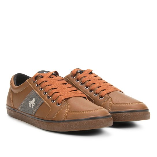 Sapatênis Polo Royal Básico Masculino - Marrom Claro